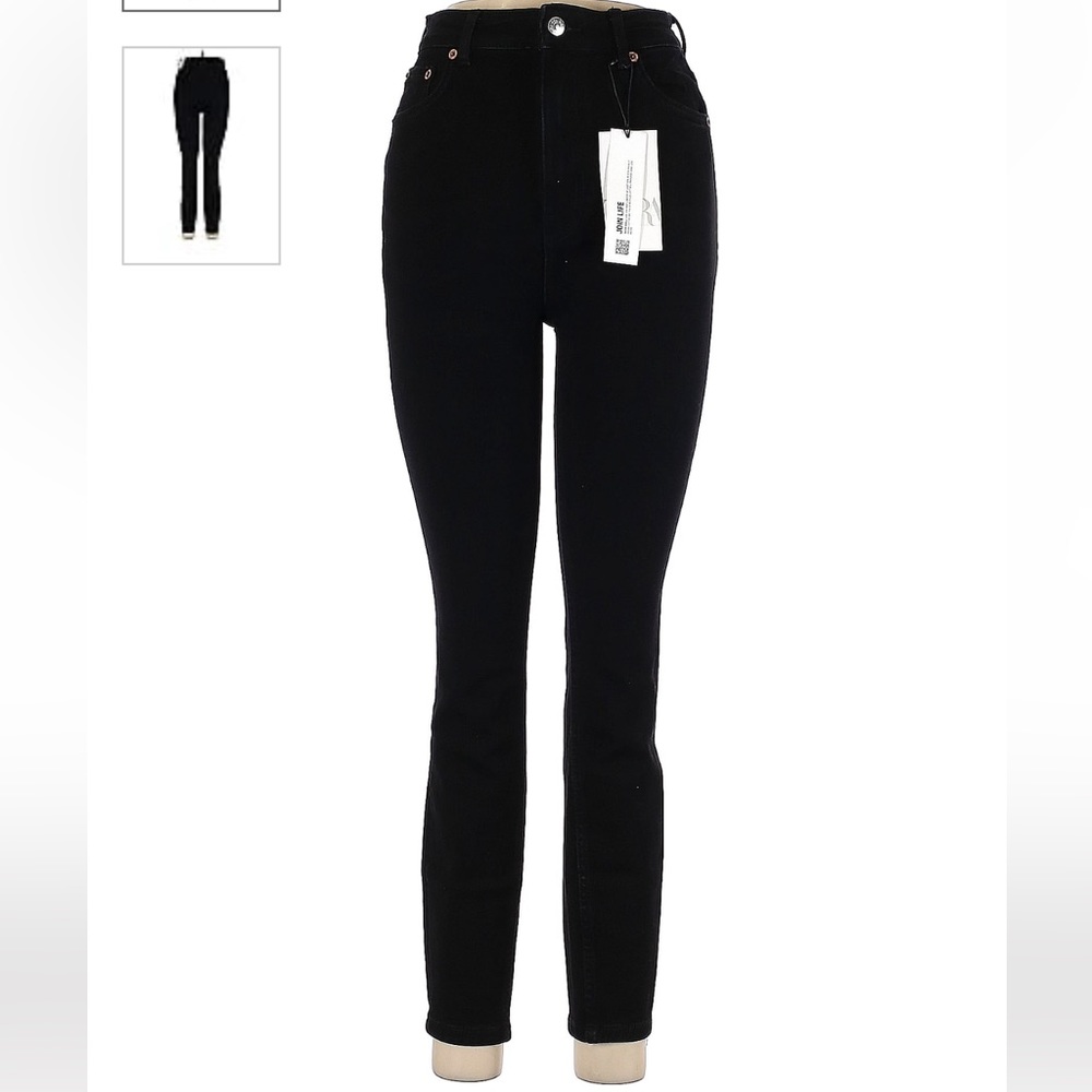 NWT Zara Beautiful Stylish Black Jeans in Size 6